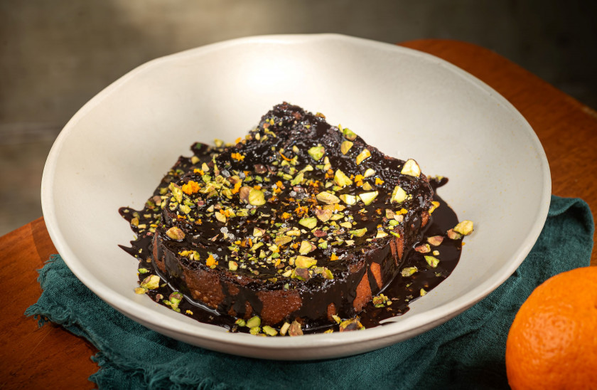 Macaque in the trees