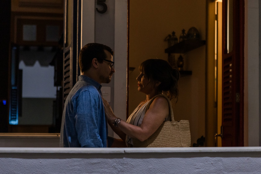 Macaque in the trees