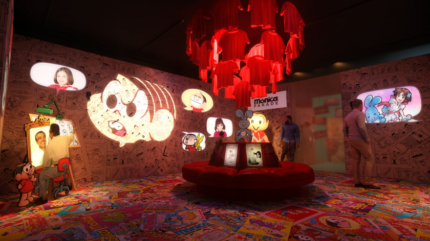 Macaque in the trees