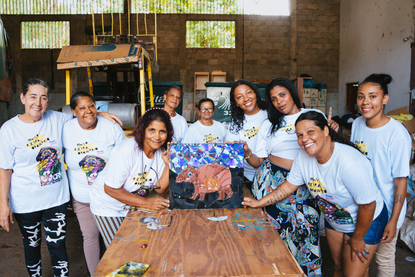 Macaque in the trees