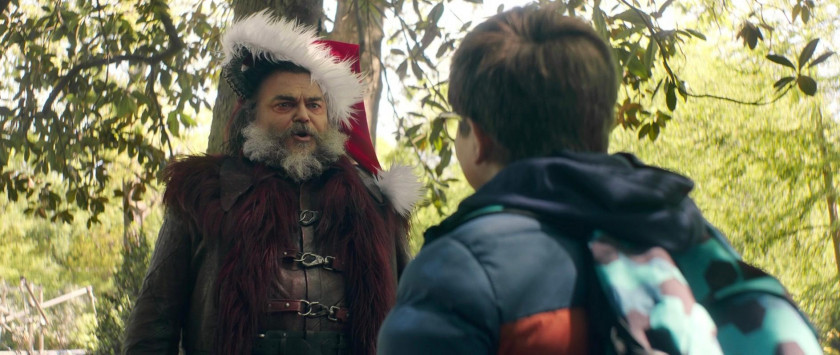 Macaque in the trees