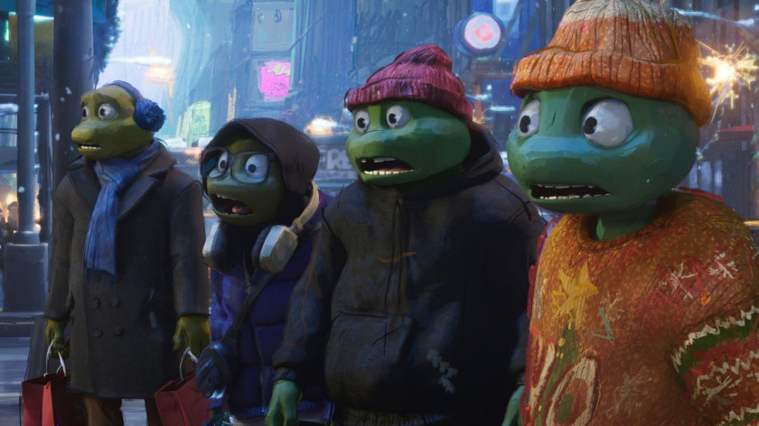 Macaque in the trees