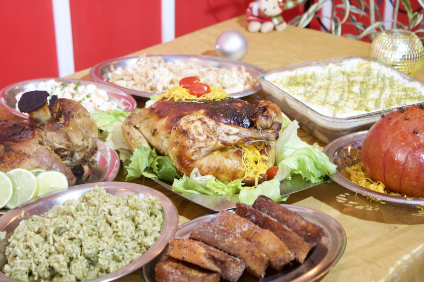 Macaque in the trees