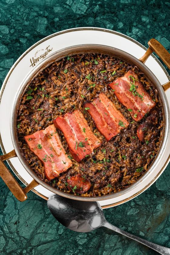 Macaque in the trees