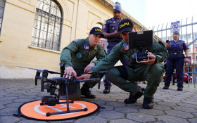 Drones refor&ccedil;am seguran&ccedil;a no litoral paulista no ver&atilde;o