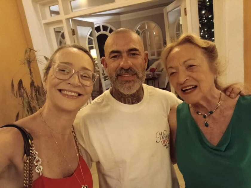 Macaque in the trees