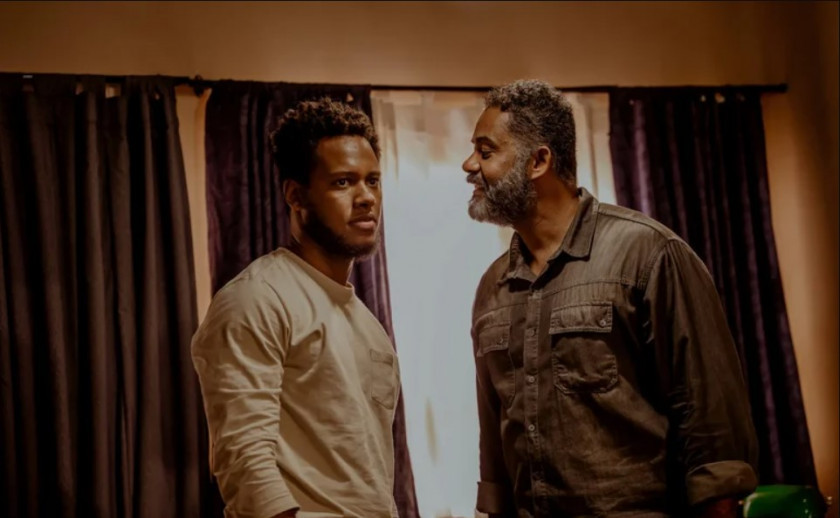 Macaque in the trees