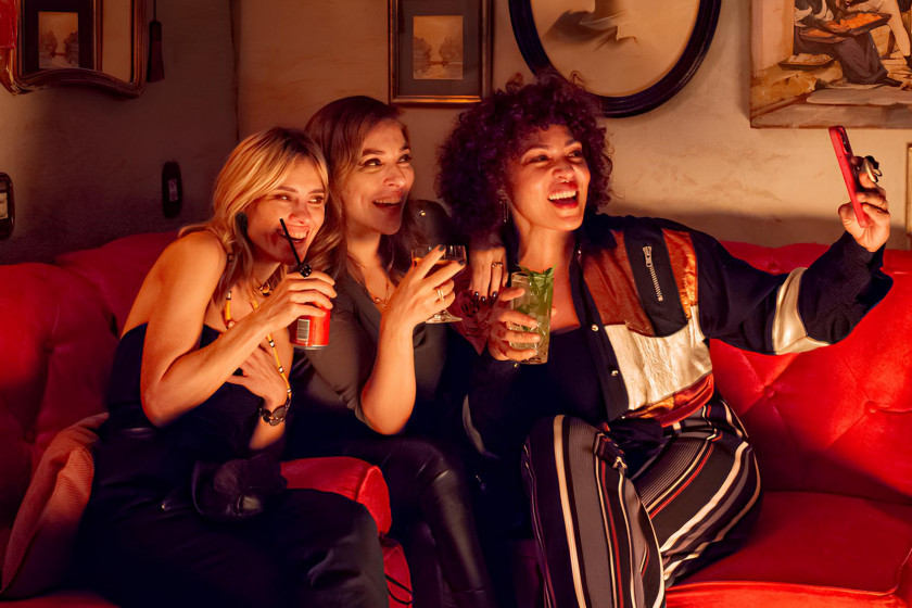 Macaque in the trees