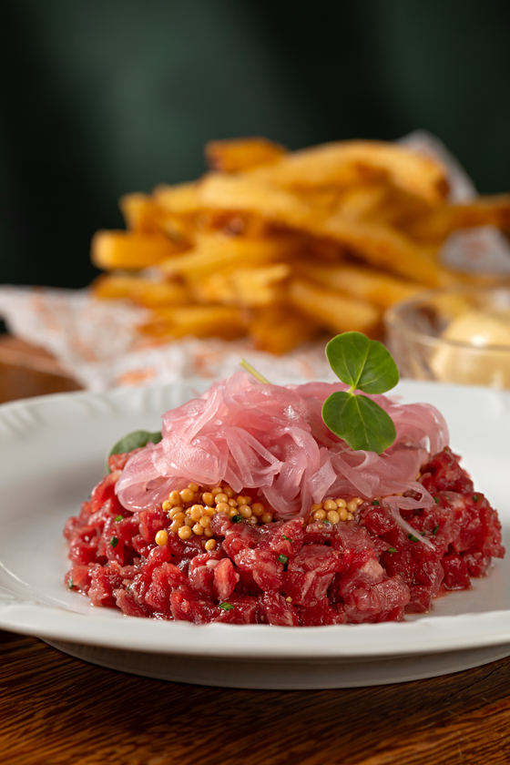 Macaque in the trees