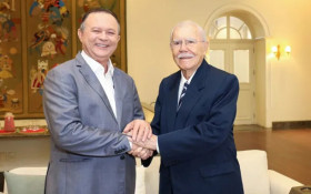 Elei&ccedil;&otilde;es 2026: Sarney visita governador do Maranh&atilde;o