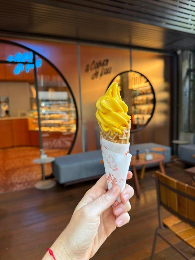 Macaque in the trees