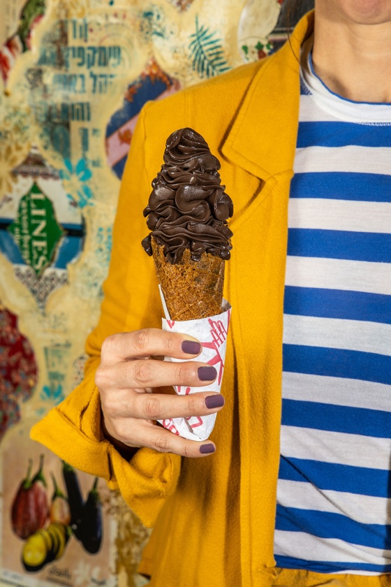 Macaque in the trees