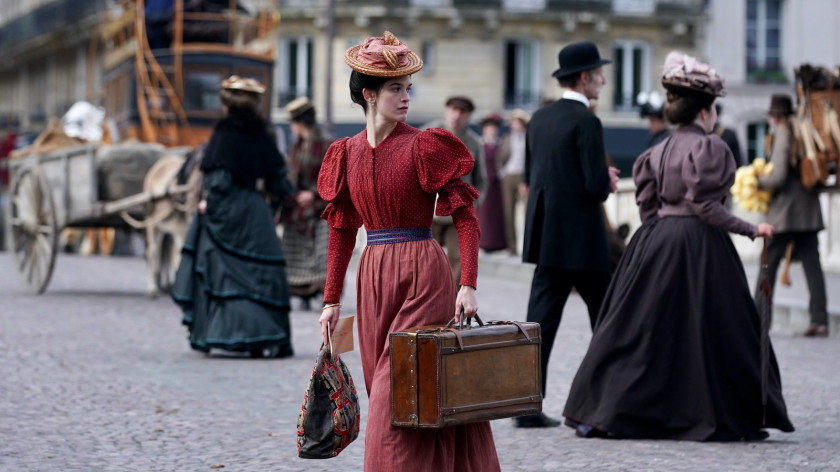 Macaque in the trees
