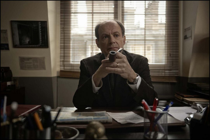 Macaque in the trees