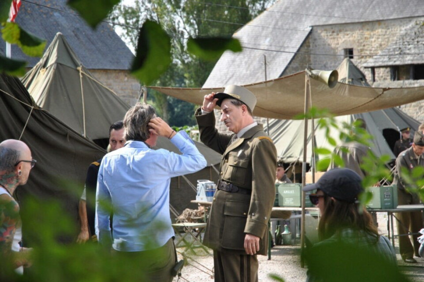 Macaque in the trees