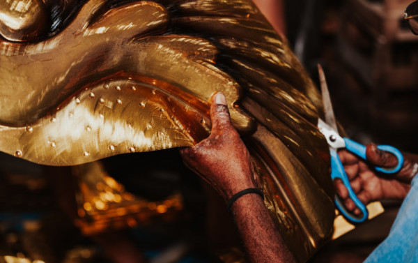 Macaque in the trees