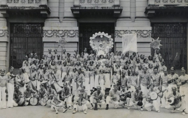 Macaque in the trees