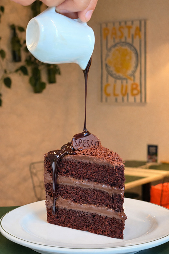 Macaque in the trees