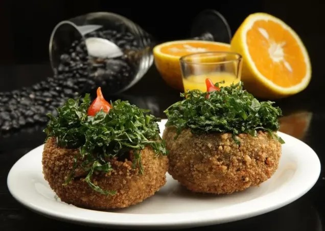 Macaque in the trees