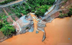 Vale retoma opera&ccedil;&otilde;es parciais em MG ap&oacute;s vazamento