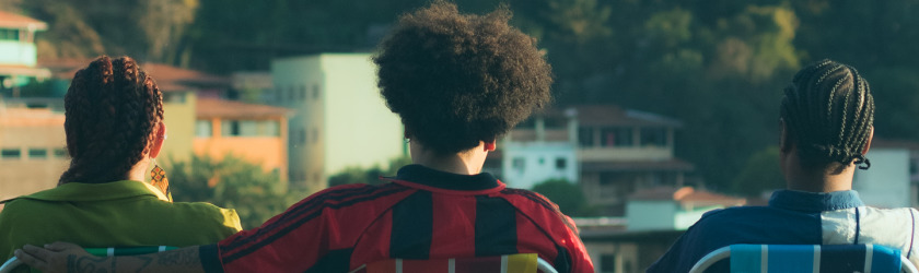 Macaque in the trees