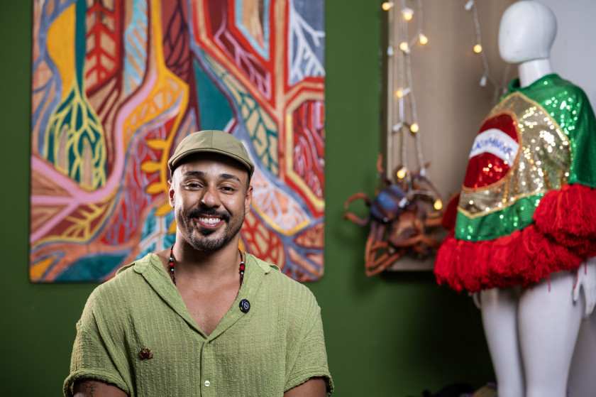 Macaque in the trees