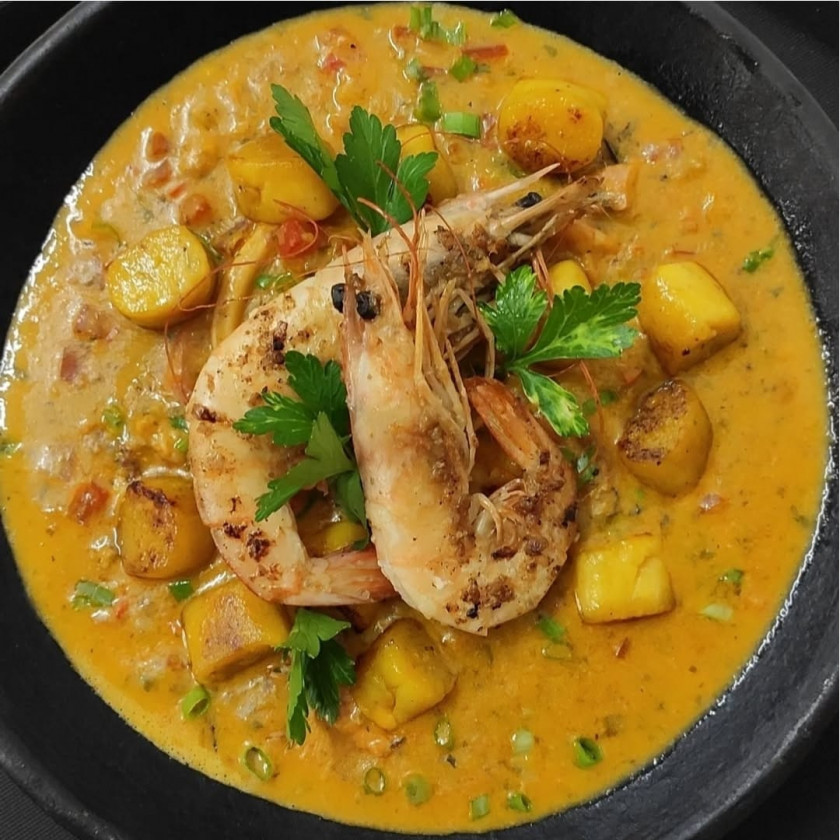 Macaque in the trees