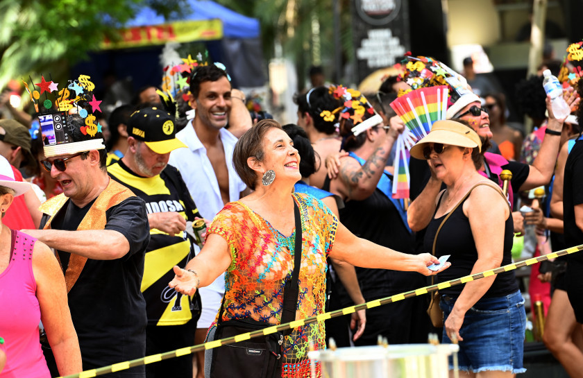 Macaque in the trees