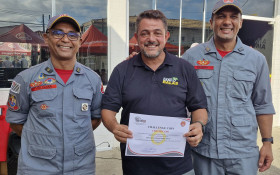 Deputado Danilo Balas &eacute; homenageado por apoio a Corpo de Bombeiros na Praia Grande