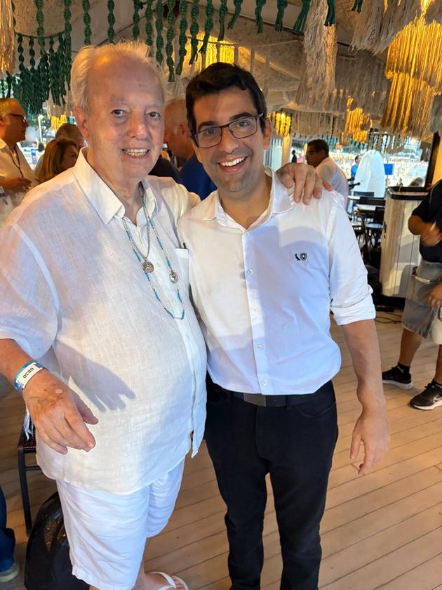 Macaque in the trees