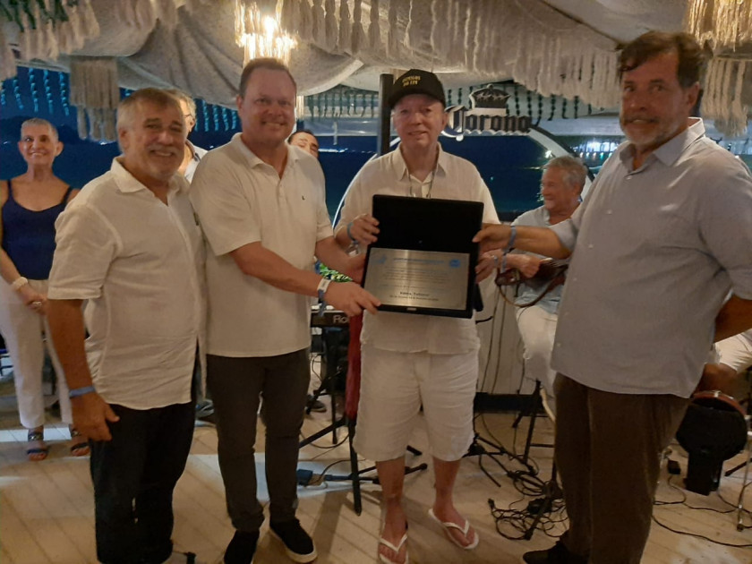 Macaque in the trees