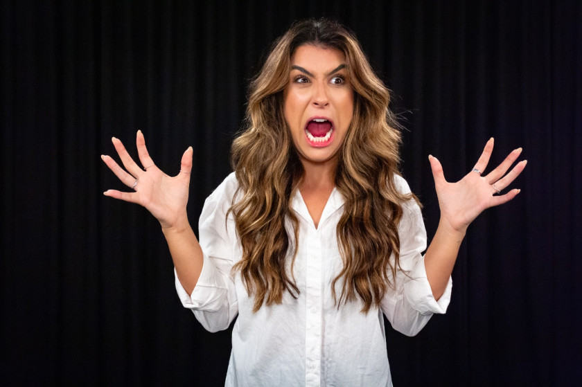 Macaque in the trees