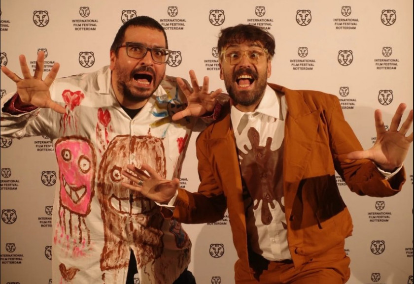 Macaque in the trees