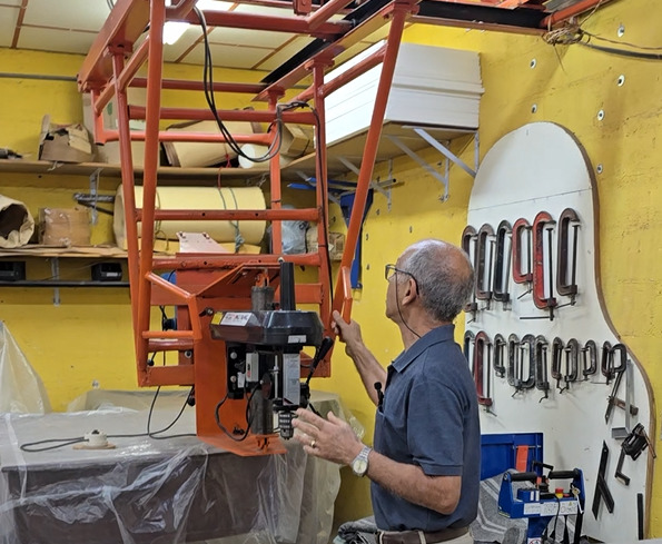 Macaque in the trees