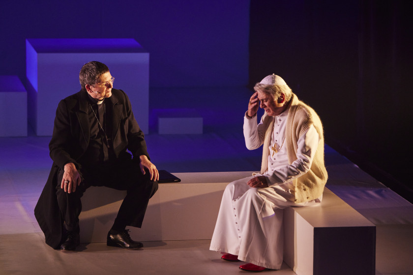 Macaque in the trees