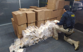 SC: log&iacute;stica de drogas &eacute; interrompida