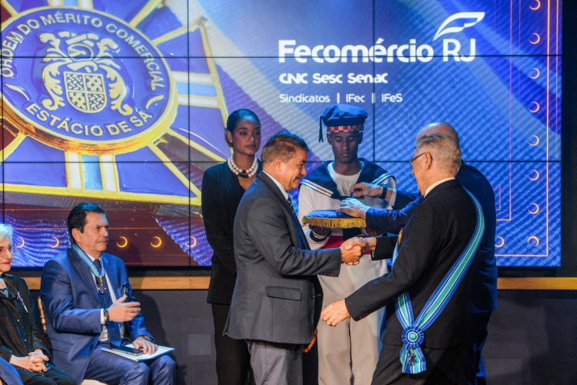 Macaque in the trees