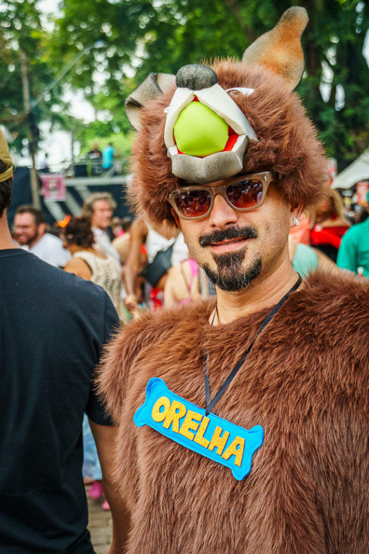 Macaque in the trees