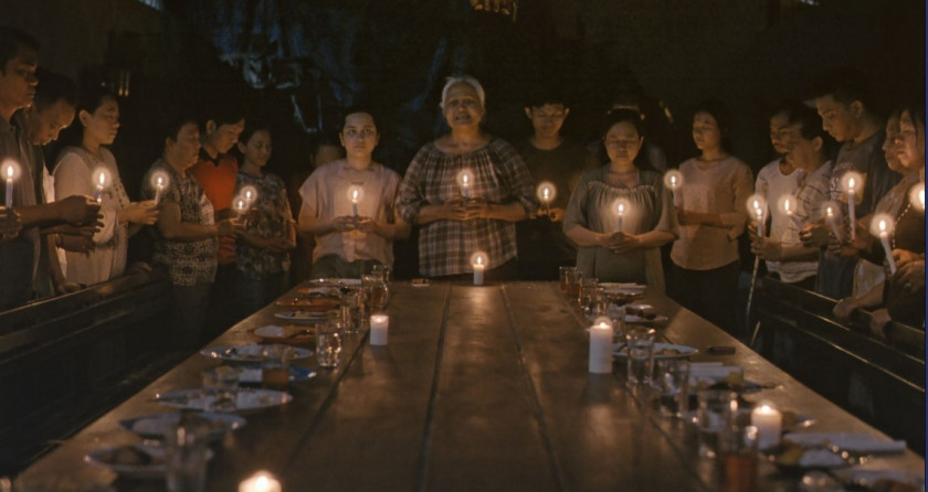 Macaque in the trees