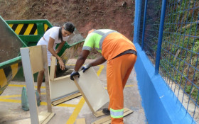 Santo Andr&eacute; recolhe 32 mil toneladas de res&iacute;duos em 2025