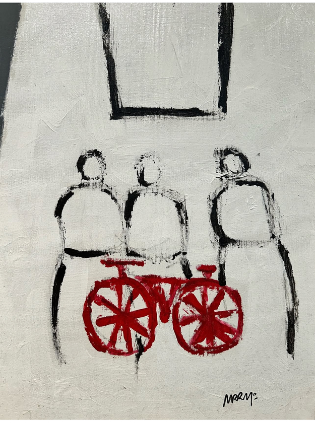 Macaque in the trees