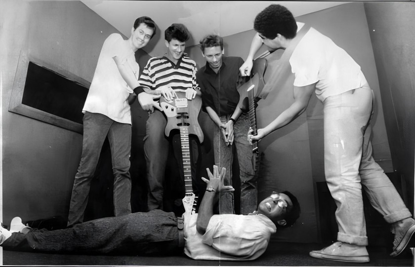 Macaque in the trees