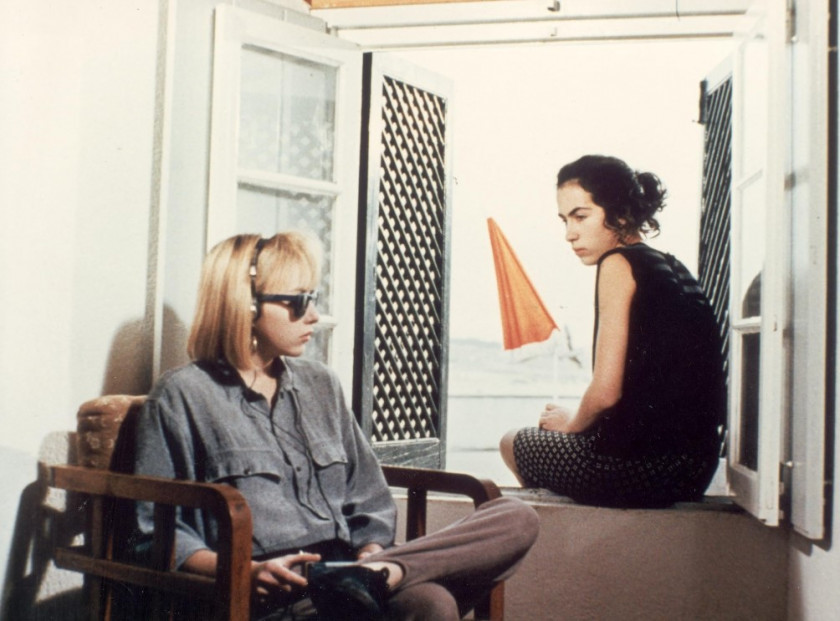 Macaque in the trees