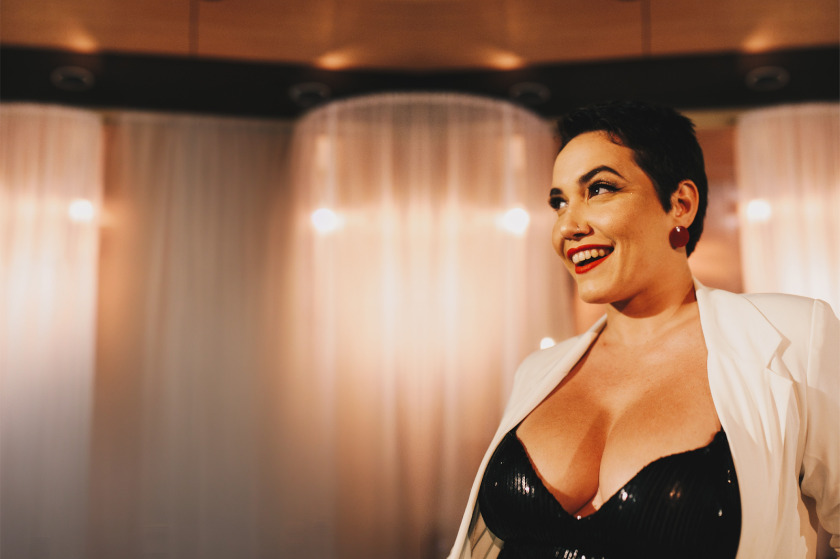 Macaque in the trees