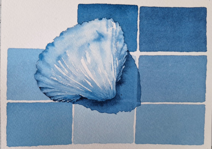 Macaque in the trees