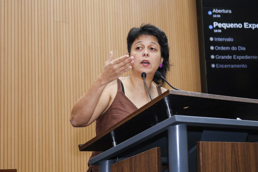 Mariana Conti envia v&iacute;deos sobre reuni&otilde;es de Vini ao MP
