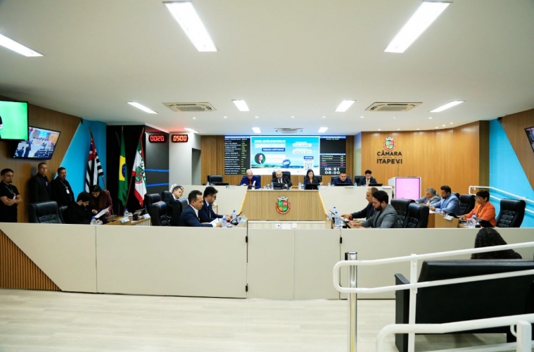 Itapevi debate 501 documentos em sess&atilde;o