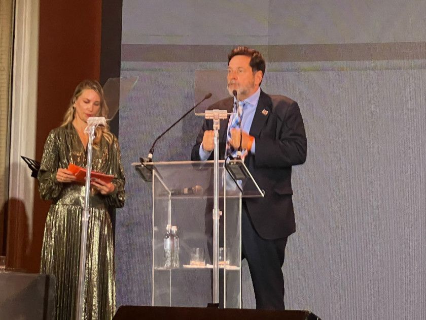 Macaque in the trees