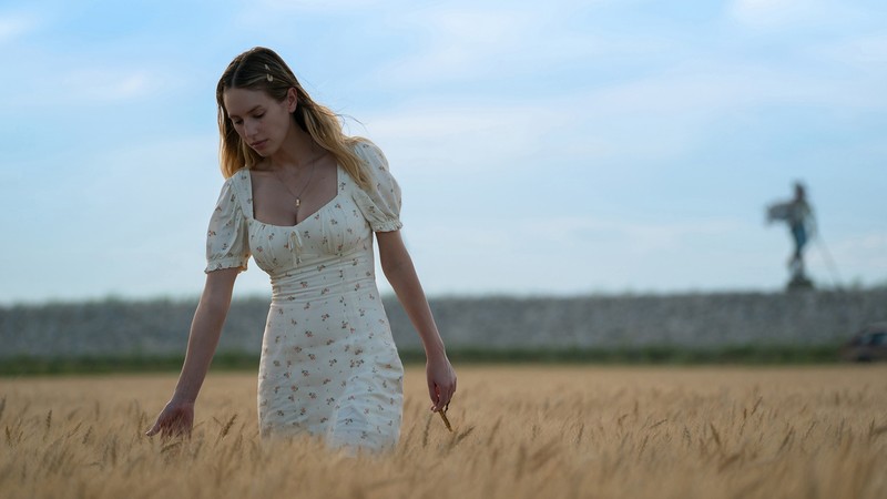 Macaque in the trees