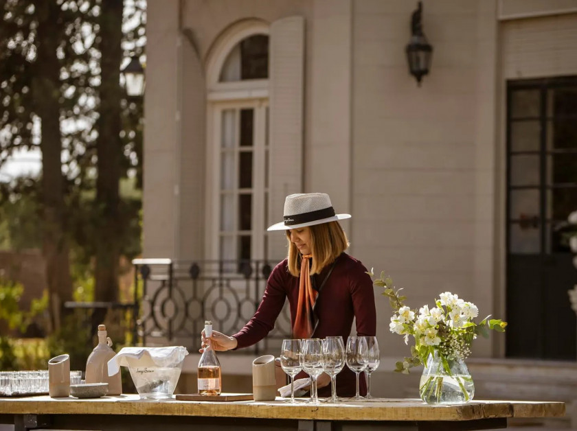 Macaque in the trees